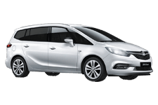 Van Hire Magherafelt - Vauxhall Zafira 5 + 2 - Minibus hire Magherafelt